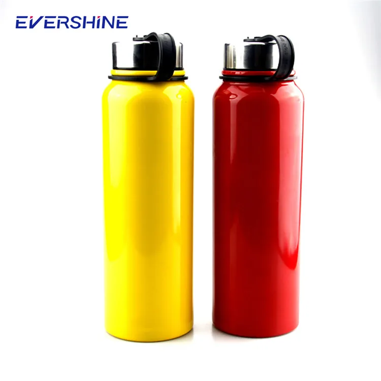 Яркая популярная двойная стеновая термоса 1000 мл из нержавеющей стали с вакуумной колбой с сертификатом FDA