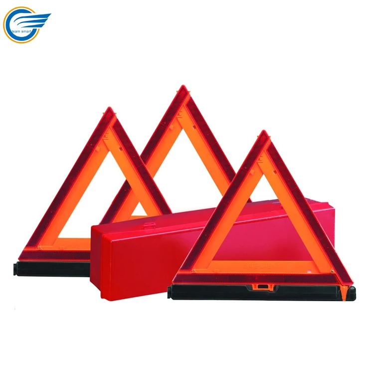 3 упак. высокая видимость придорожных Светоотражающие предупреждающие треугольники