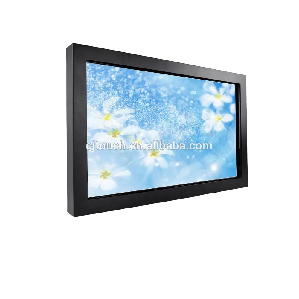 32 дюймовый резистивный/ик/пав сенсорного экрана монитора/промышленности сенсорный дисплей