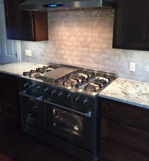 Газовая плита Hyxion 48 дюймов с 6 горелками газовая из нержавеющей стали