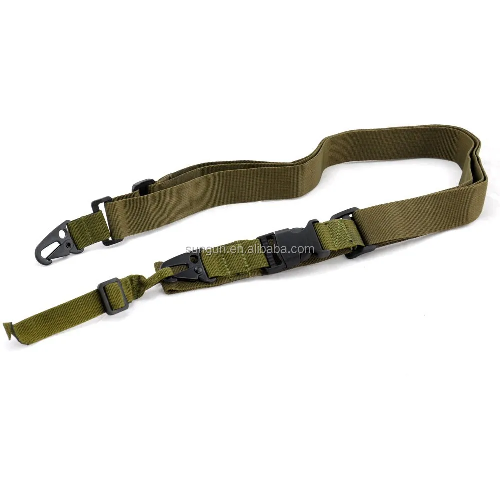 
SUNGUN SLG0014-T TAC SHIELD Universal 3 Point Combat Sling with Qrb <strong><span style=