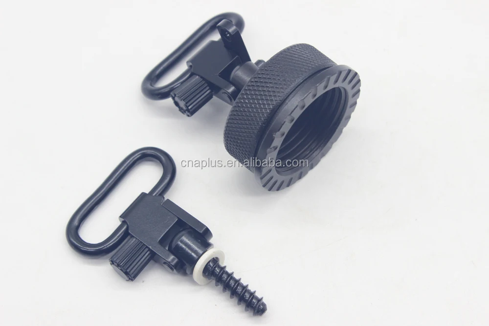 
1.0' Rifle Sling Swivels Remington 1100 Sling Mounting Kit - 12 Gauge gun Magazine Cap Swivels S-8022 
