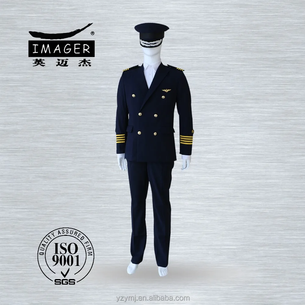 
Men formal uniform for military army navy and pilot officers with high quality 