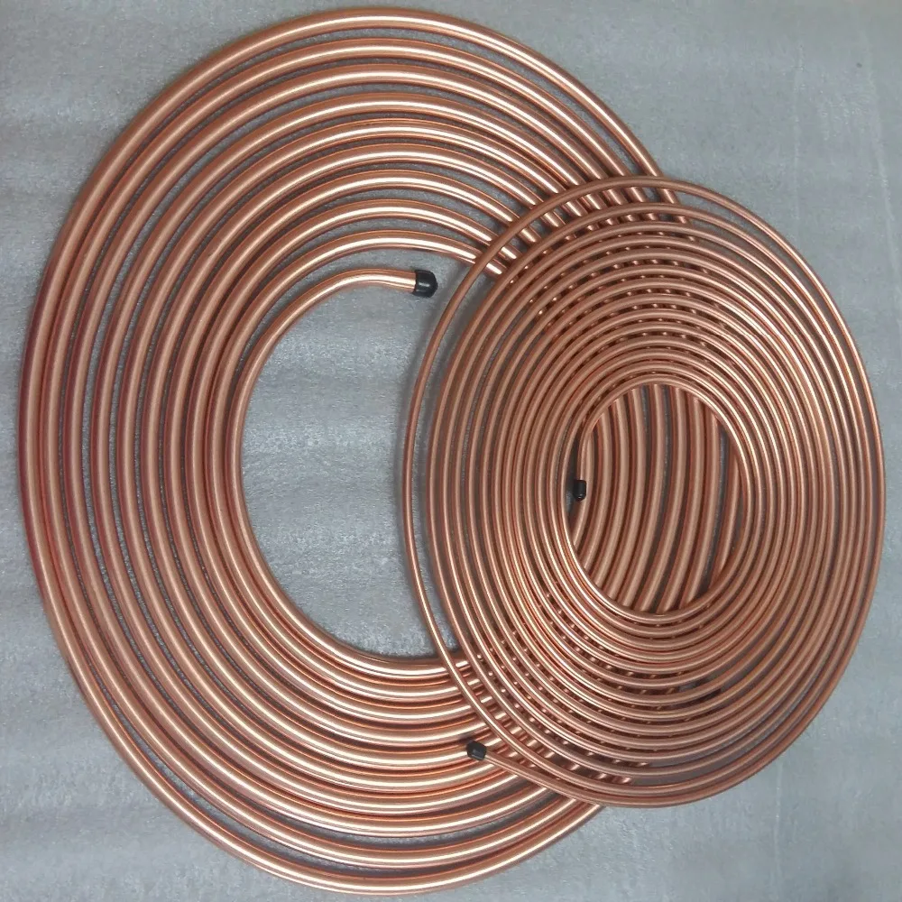 China factory supply thin wall 3/4 ' coper pipe price for refrigeration