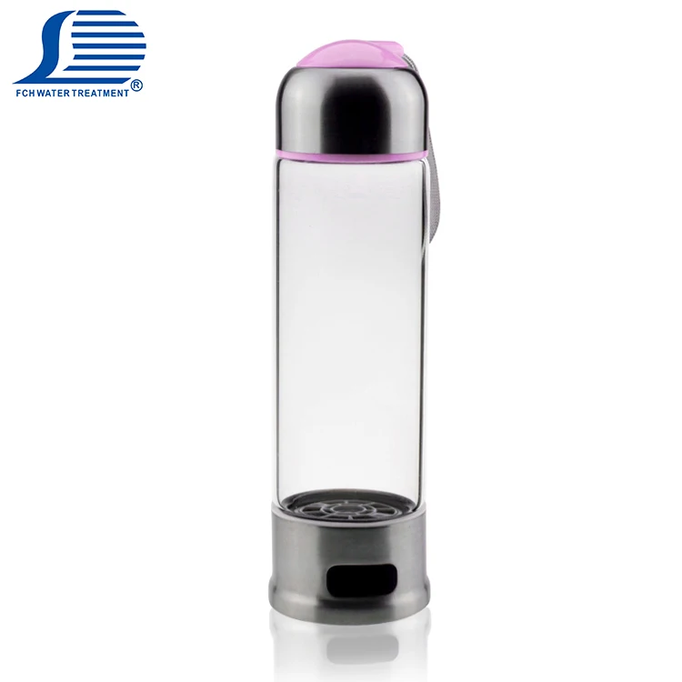Wholesale price japanese usb rechargeable water electrolysis portable hydrogen generator mini purifier ro hydrogen water bottle