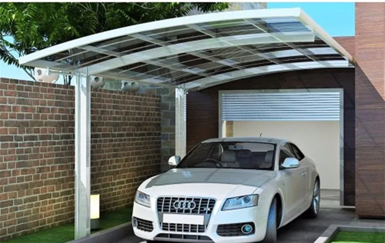Economical portable steel frame car garage sheds / carports for sale