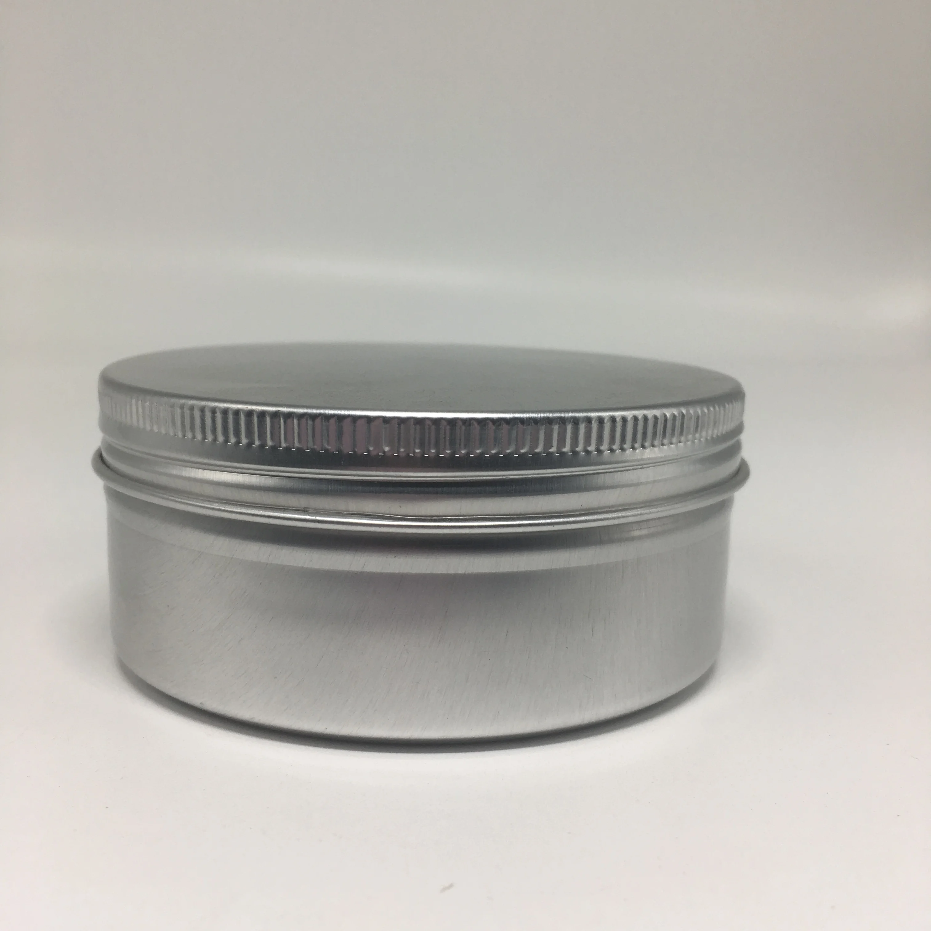 Горячая продажа пищевой сорт сорняков алюминиевая металлическая банка с крышкой