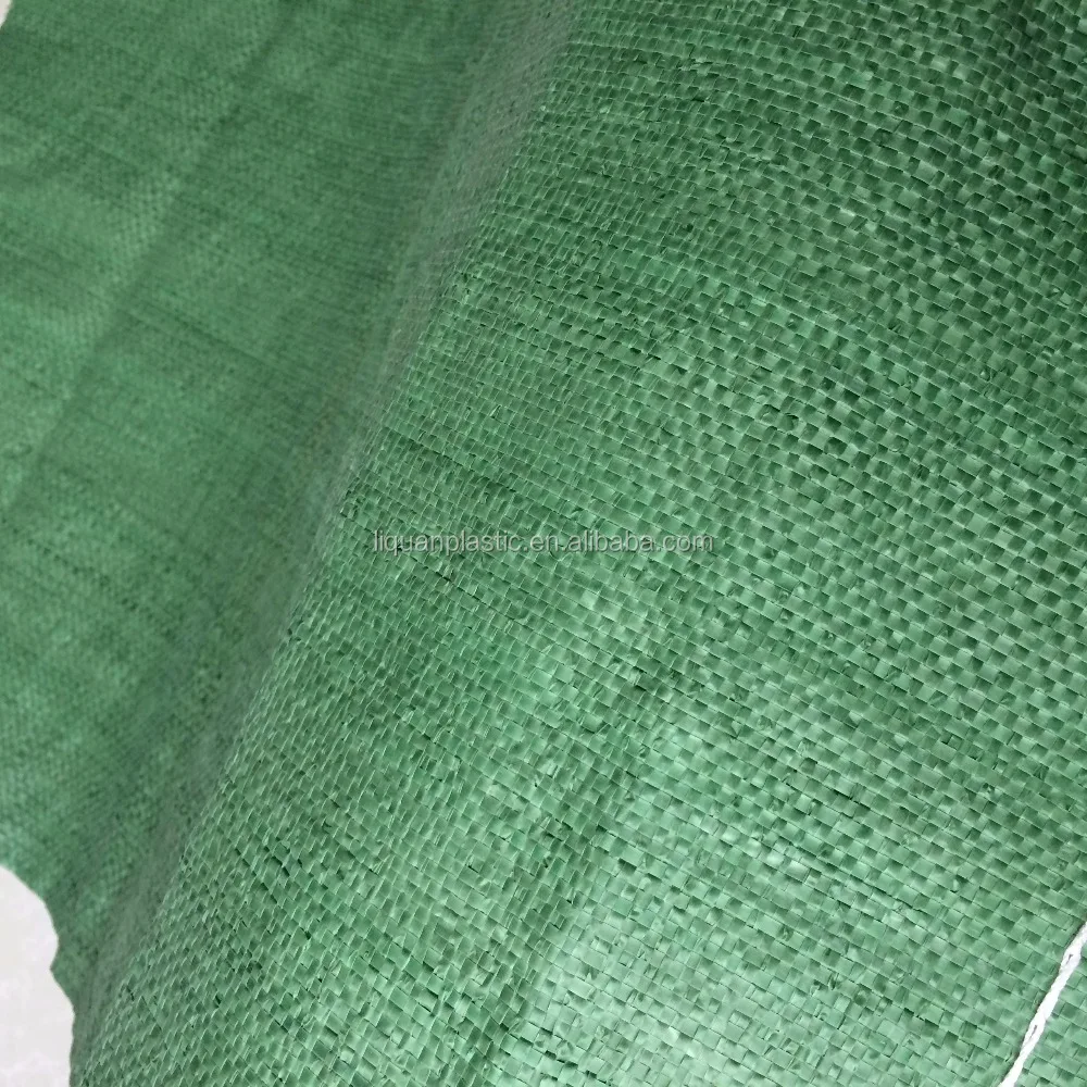 Accept custom order customized green transport metal pp woven polypropylene bags