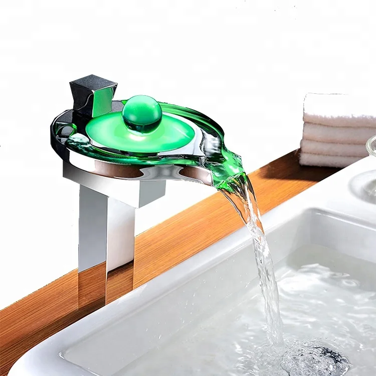 Профессиональное изготовление светодиодных водопроводный кран магия воды кран фонтаны