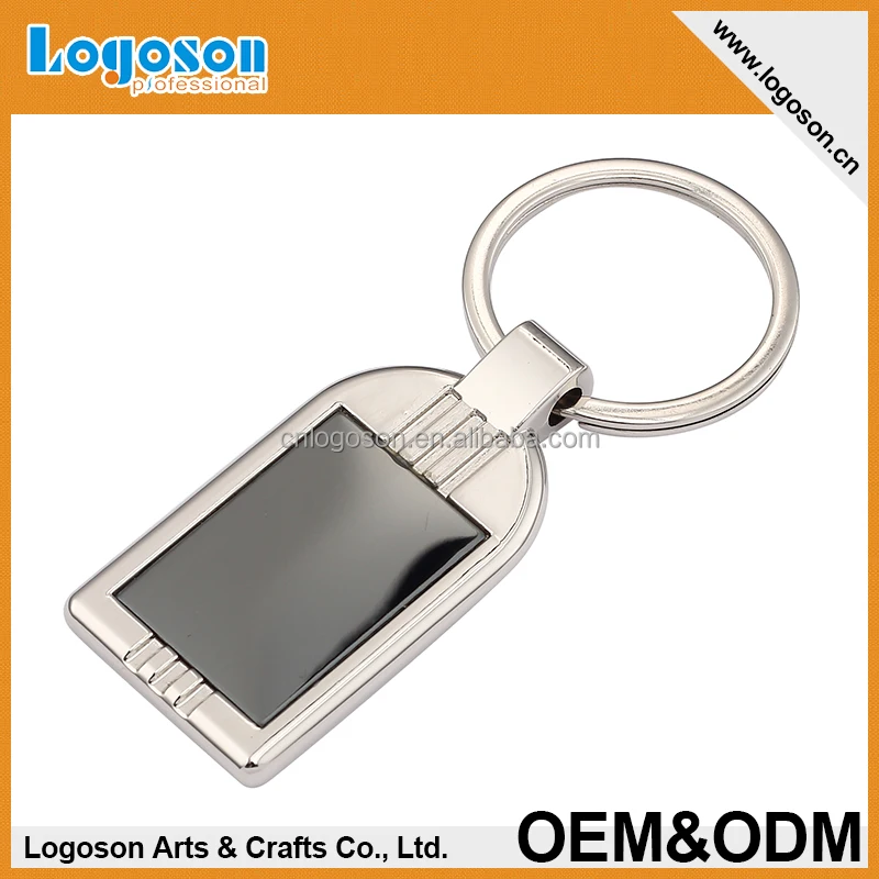 Logoson wholesale custom key chain metal with the sim card promotion keychain with box