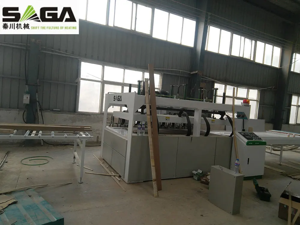 High Frequency Automatic Laminated Wood Machine HF Edge Joining Machine