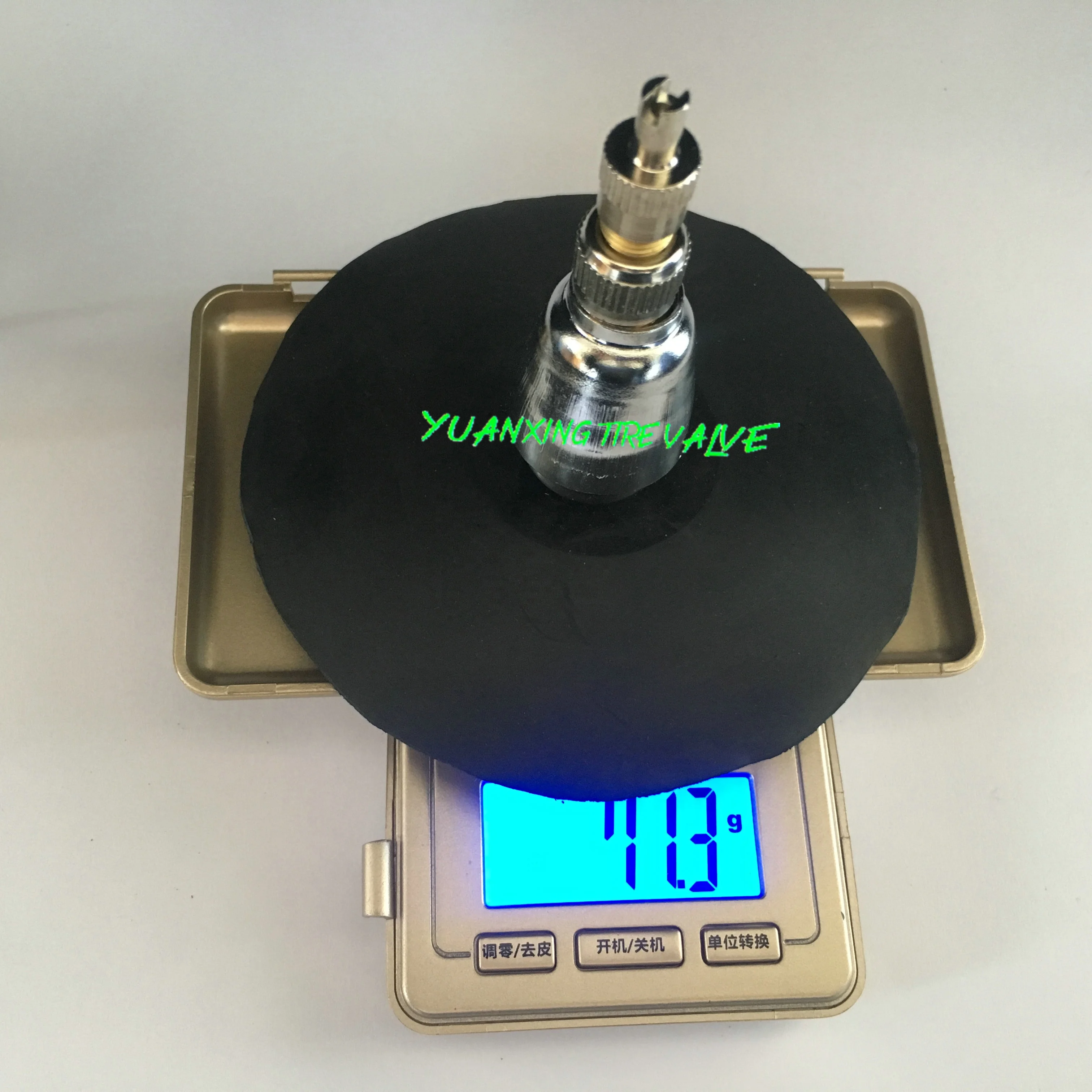 TR218A Natural rubber Tyre valve for Truck  with brass stem and core