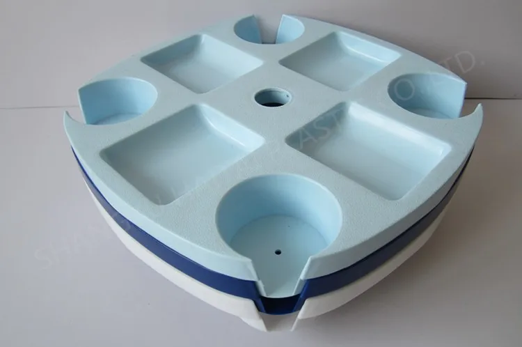 high quality antique portable folding small plastic beach umbrella round table with adjustable legs