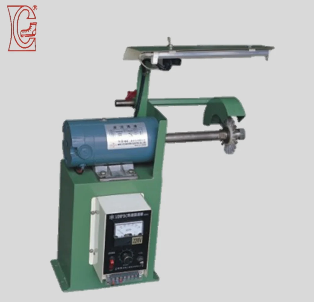 glue dry cleaning press machine of shoe equipped with stepless varable speed