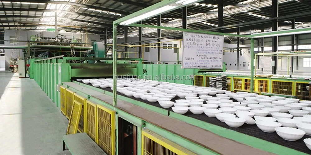 
opal glassware production line 