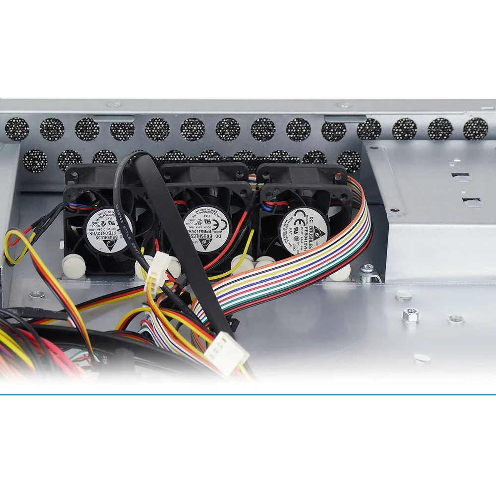 Промышленное крепление для ПК, 19 дюймов, корпус для сервера MINI ITX ATX 1U