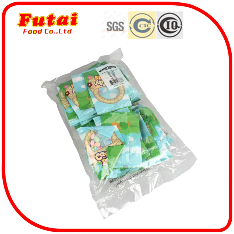 23g Easter Egg sugar fruity chewy candy tablet press candy