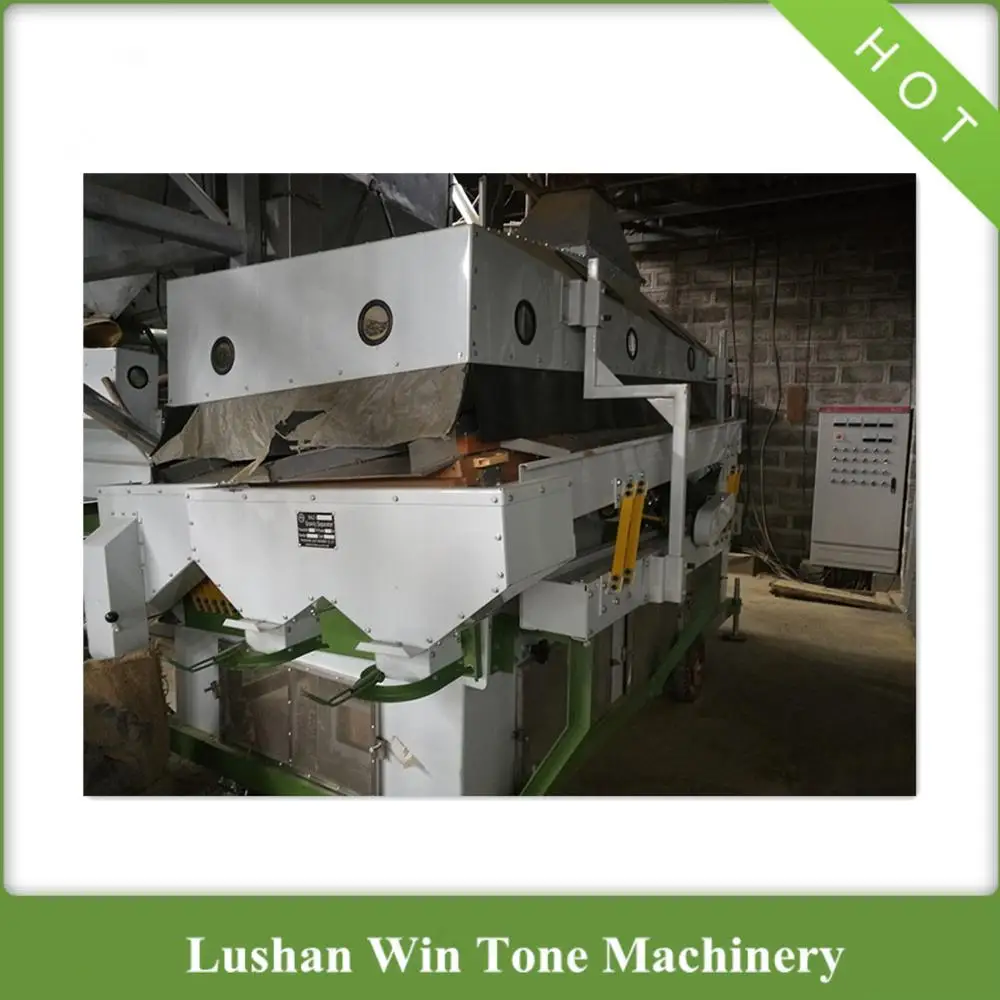 Gravity Separator Used in Coffee Bean Processing Line in Ethiopia