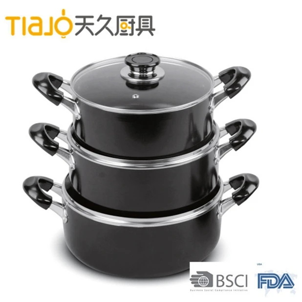 
China cookware manufacturer non-stick aluminum cookware set 