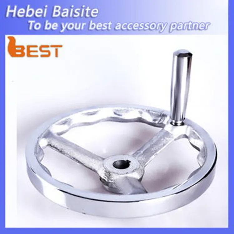 
Three spoke Disc Cast Iron Handwheel for machinery tools 