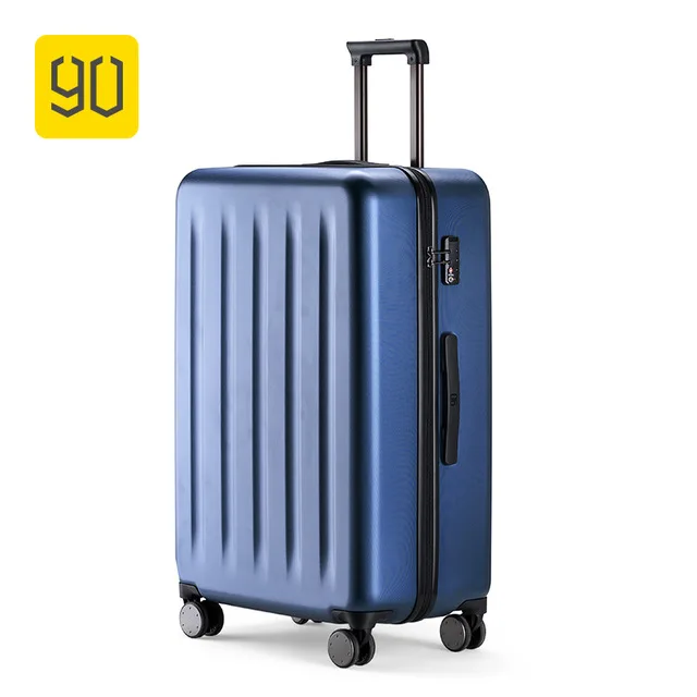 Xiaomi 90FUN 100% PC Suitcase Colorful Rolling Luggage Lightweight Carry on Spinner Wheel Travel TSA lock women men 20inch