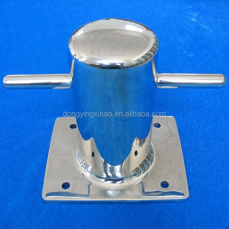 Stainless steel marine hardware mooring bollard for boat