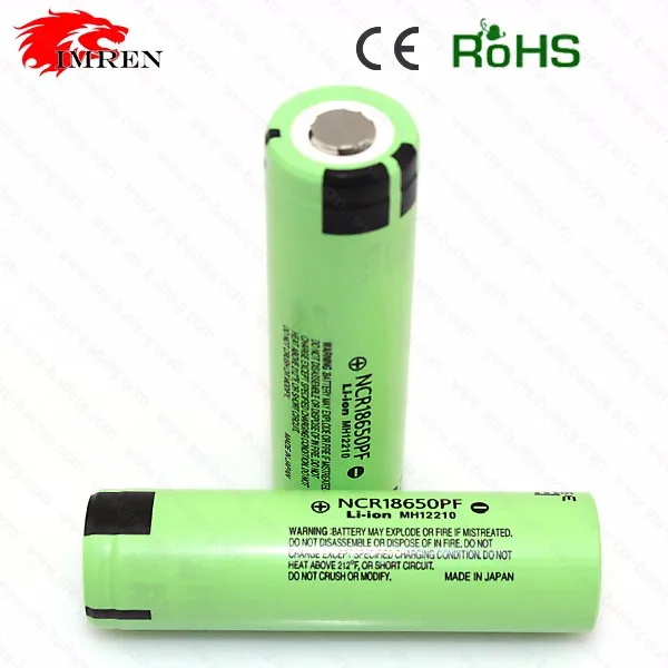 
Insurance Battery PANAS0NIC NCR18650PF 18650 2900MAH 10A battery, 18650 nimh battery 