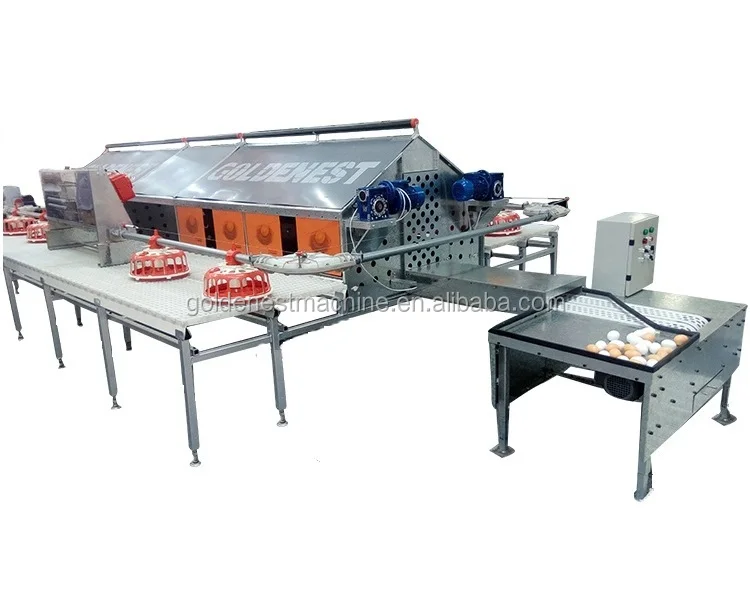 
Goldenest заводчик слой автоматическая гнезда яйцо куриное яйцо гнезда яйцо автоматического Уборочных Машин JCJ15-A02 