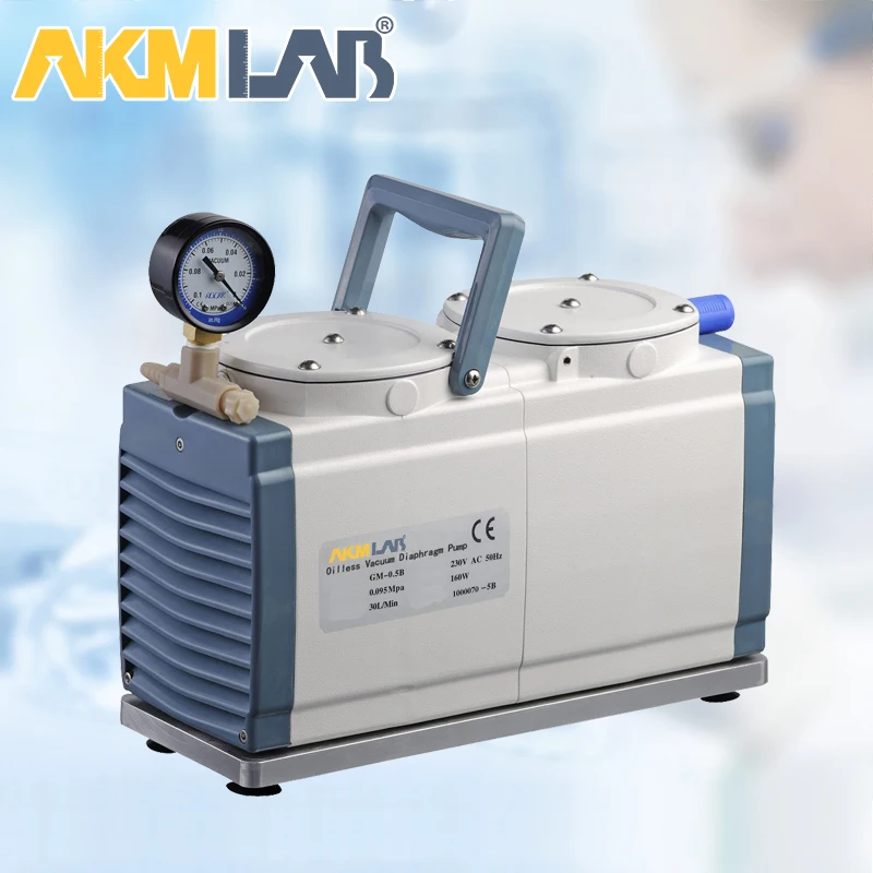 JOAN LAB Energy-saving Lab Electric Operated Two Pump Heads Diaphragm Vacuum Pump