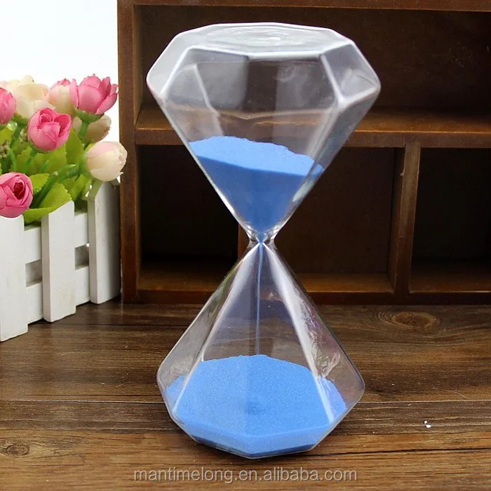 Diamond Hourglass Timer 15 Minutes Hourglass/Creative Hourglass Art clock