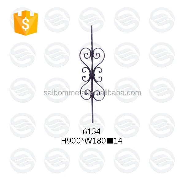 
wrought iron stair parts 