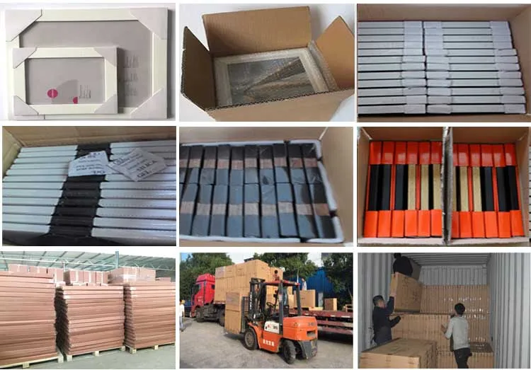 High Quality Custom Love Family and Office Decor Table Top 11x14 Inch Wooden Black Matted Picture Frame Wholesale Display Case