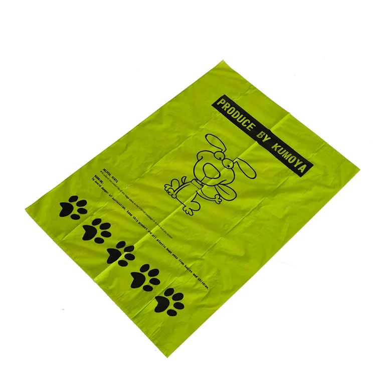 
Eco Friendly Strong Recycled Plastic Biodegradable Dog Poop Waste Bags With Dispenser 