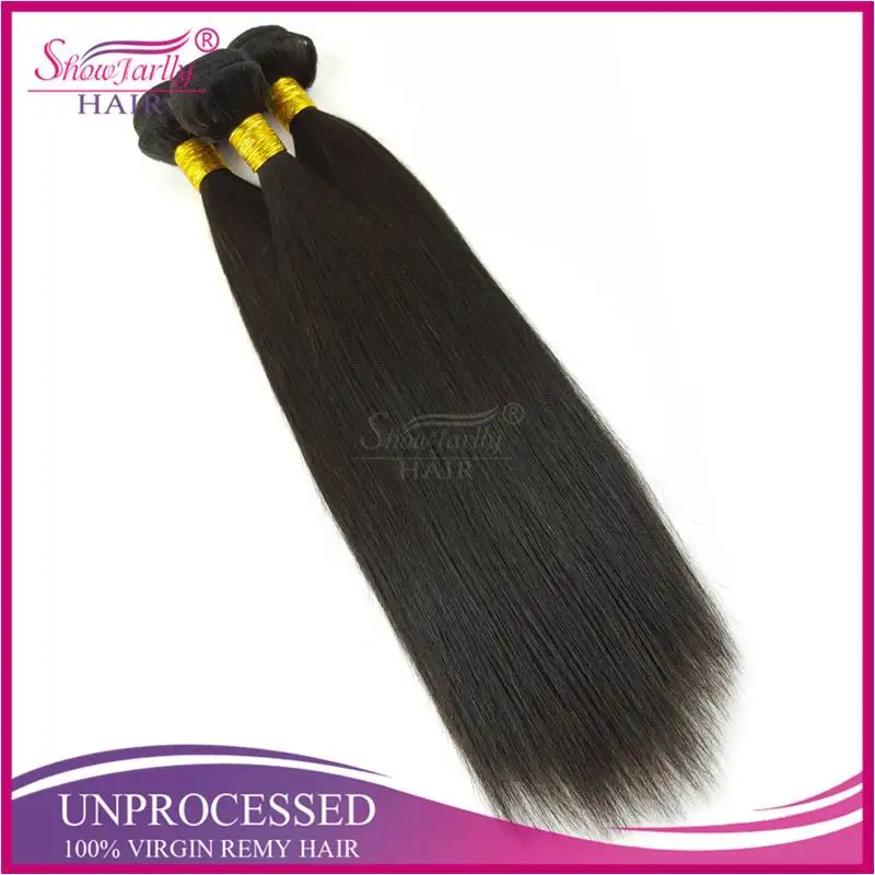 Alibaba Best Sellers 100% unprocessed straight raw Indian hair bundle Tangle free double weft wholesale raw Indian hair