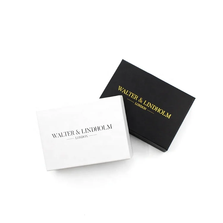 Custom logo printed cardboard paper gift packing box with lid jewelry clothing packaging boxes factory