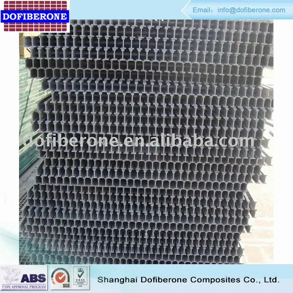 FRP Пултрузионный Стеклопластик Решетки 25-30-38-50mm T