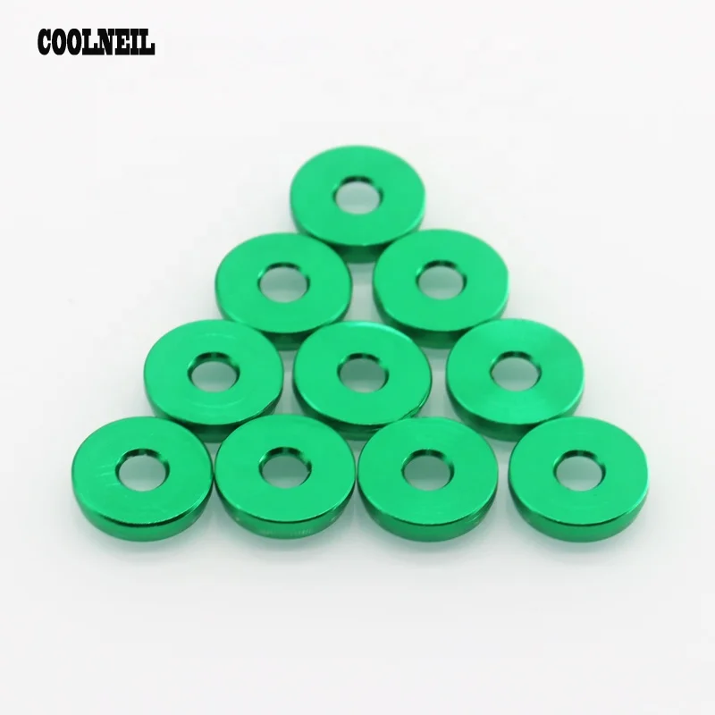 JDM Style Aluminum Car Bumper Spacers Fasteners Fender Washers