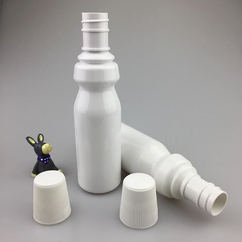 Medical Level  8oz 230ml 250ml pet plastic oral mouthwash bottle with cap