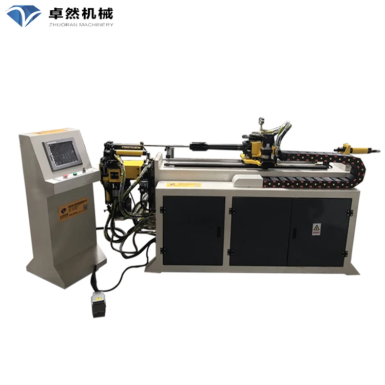 DW-18 CNC автоматический Cnc гидравлический 45 90 180 градусов прокрутки оцинкованный кипятильный трубогибочный станок