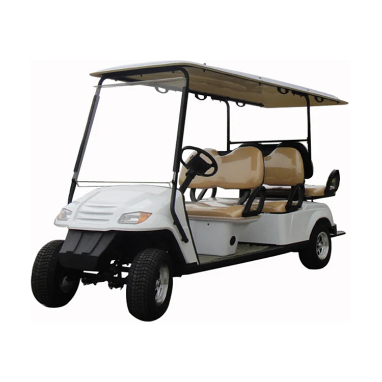 Гольф-мобиль на солнечных батареях 6 пассажирских электрических транспортных средств