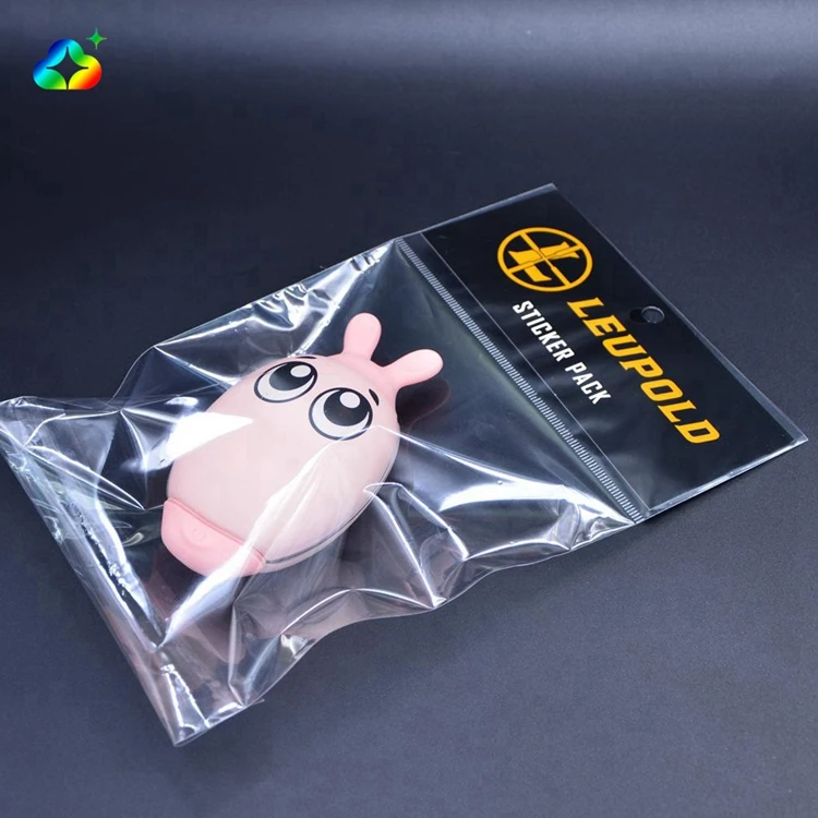 Size Logo Custom Transparent Cellophane Self Adhesive Plastic Opp Bags For Package