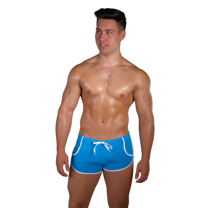 Online shop china Multiple colors spandex Beach shorts custom mens swimwear briefs
