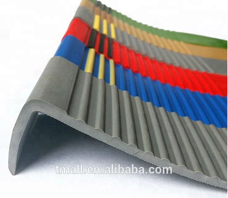 
L Shaped indoor PVC stair steps 