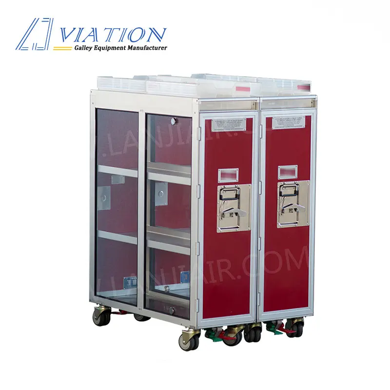 Wuxi Aircraft Airplane kitchen Service Food Cart Trolley