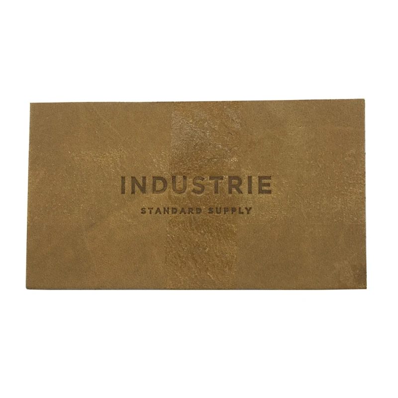 Factory Selling 3D Silicone Leather Patches Clothing Designer logo Clothing Leather Label Customization