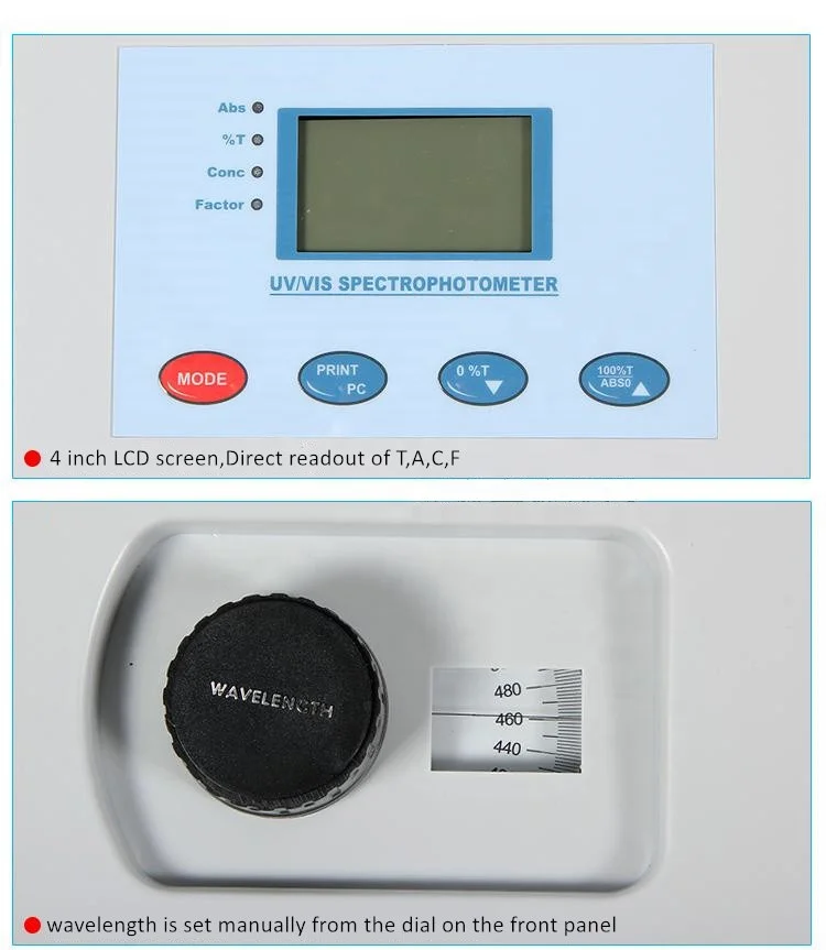 Low cost spectrophotometer with CE certificate