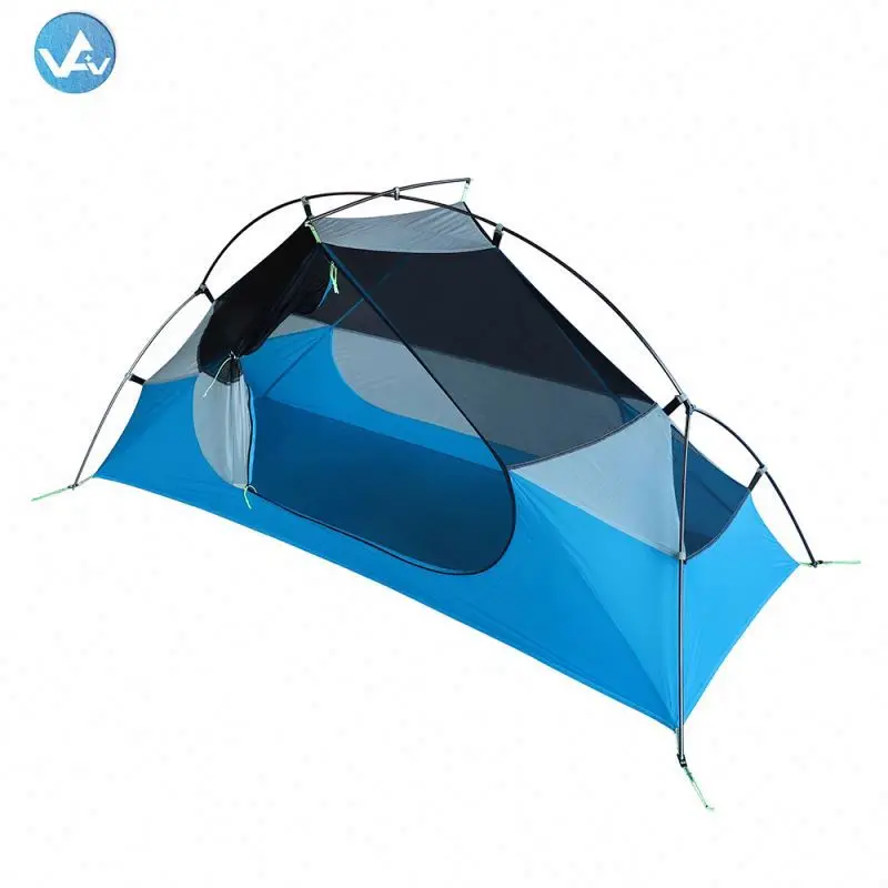China manufacturer Silicone Coating Ultralight 2 persons outdoor tent
