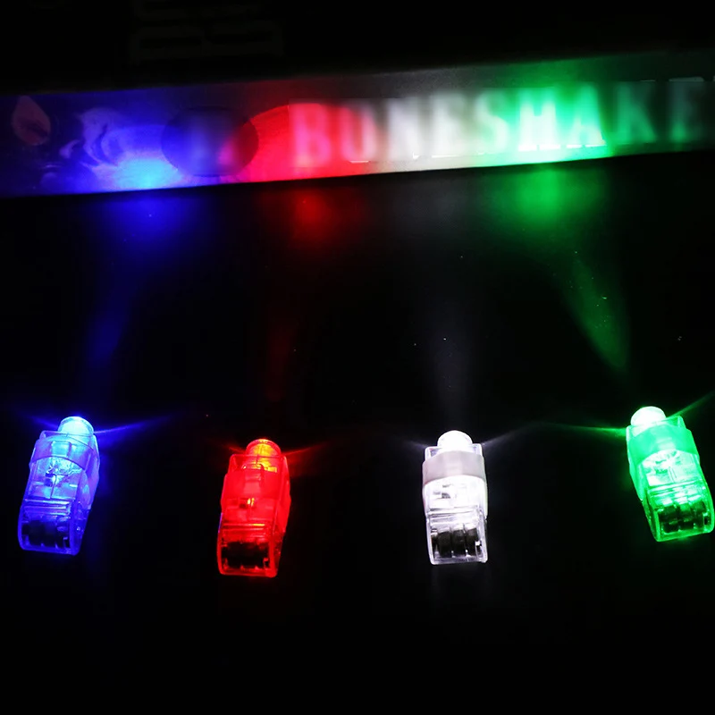 Glowing Dazzle Colour Christmas Wedding Children Toys Celebration Festival Laser Emitting Lamps Led Finger Lights Ring