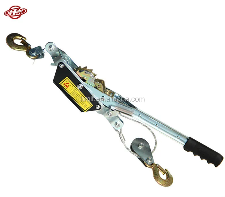 1Ton/ 2 Ton wire rope hand power ratchet puller