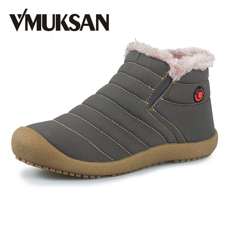 New Men Winter Snow Shoes Lightweight Ankle Boots Warm